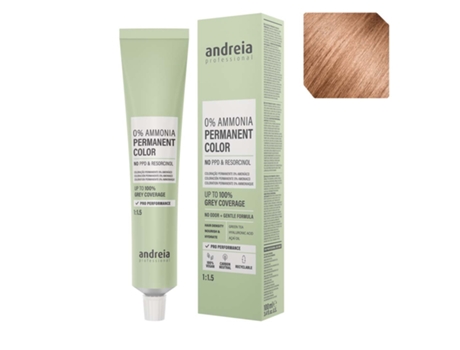 Coloración Permanente Vegana 0% Amoniaco Nº 9.74 100Ml ANDREIA