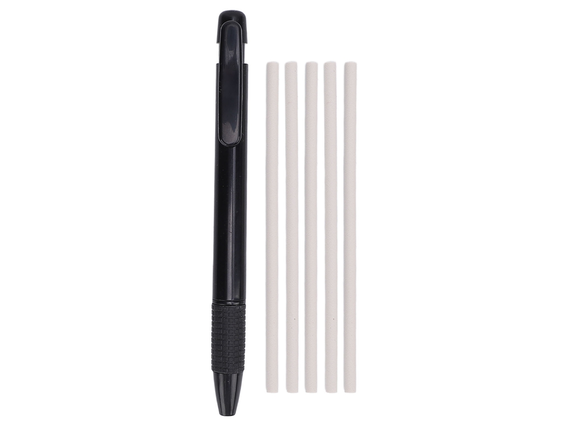 Borrador Mecánico Retráctil Estilo Pluma Con 5 Recambios Para Escritura Dibujo Y Bosquejo