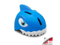 Casco de bici para niños Tiburón azul CRAZY SAFETY Certificado EN1078
