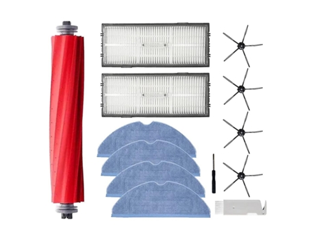 Conjunto de 1 conjunto de filtro hepa escova principal mop para roborock xiaomi t7s t7s plus