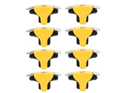 Controlador De Juego De Metal De 8 Botones Con Gatillo F1 Para Juegos Móviles, Gamepad De Disparos Pubg, Color Amarillo.