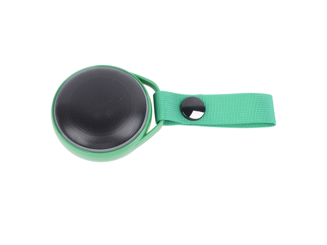 Altavoz Bluetooth Verde Portátil Redondo Con Correa Altavoz Inalámbrico Mini
