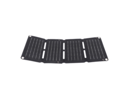 Panel solar plegable (recarga rápida, 2 salidas USB)