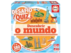 Juego de Mesa EDUCA Desafío Descubre Los Animales (Edad Mínima: 7 Años - Dificultad: Baja)