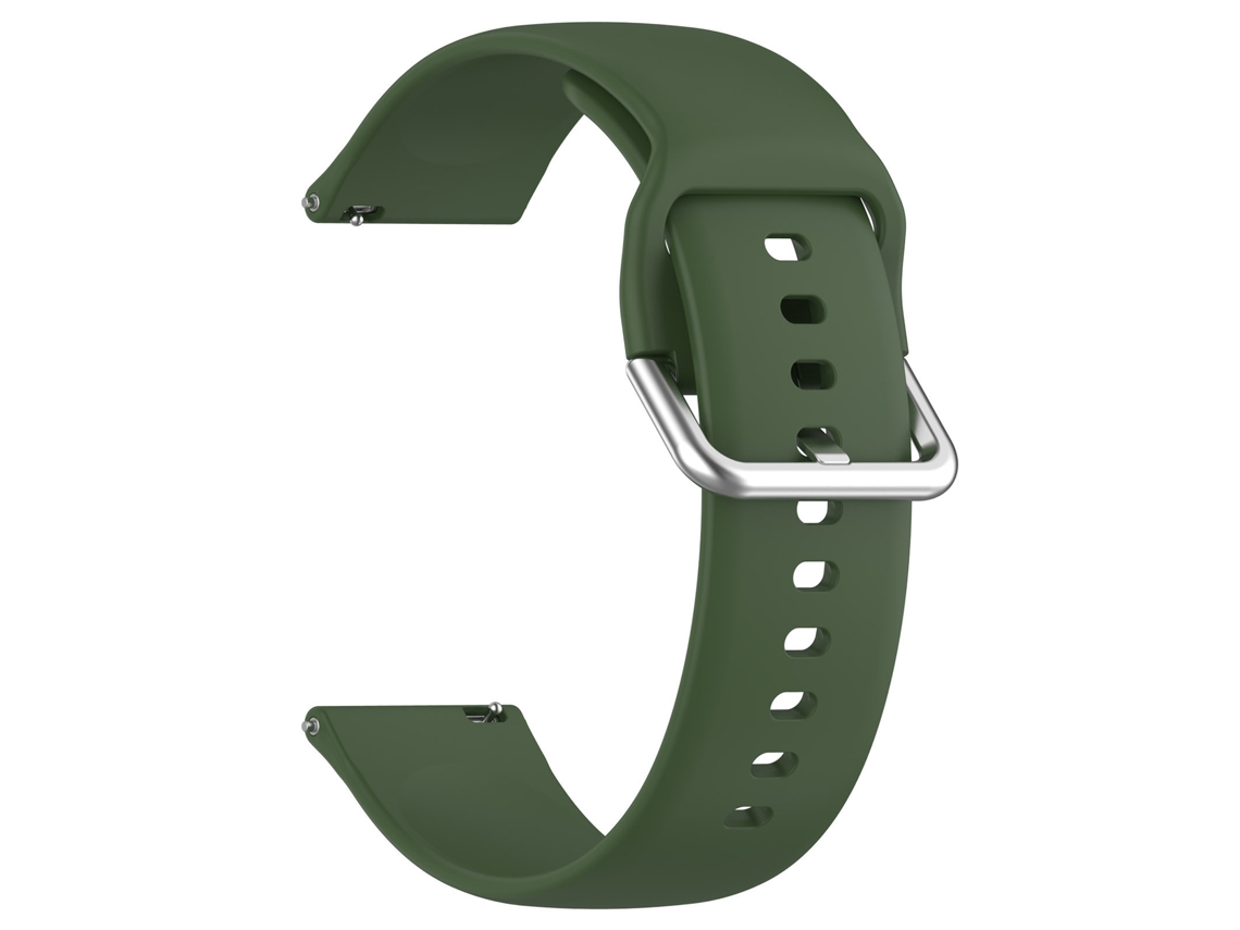 Pulsera de silicona universal para Xiaomi Haylou Rt2 LS10/Xiaomi Haylou Rs4 LS12 22 mm verde militar Hexinyigjly