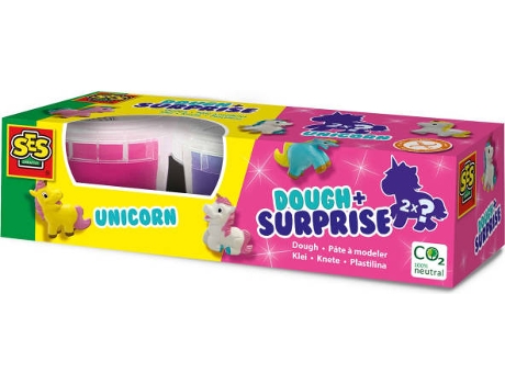 Plastilina SES Surpresa C/Unicornios (Edad Mínima: 2 Años - 21.2 x 5.7 x 7.1 cm)