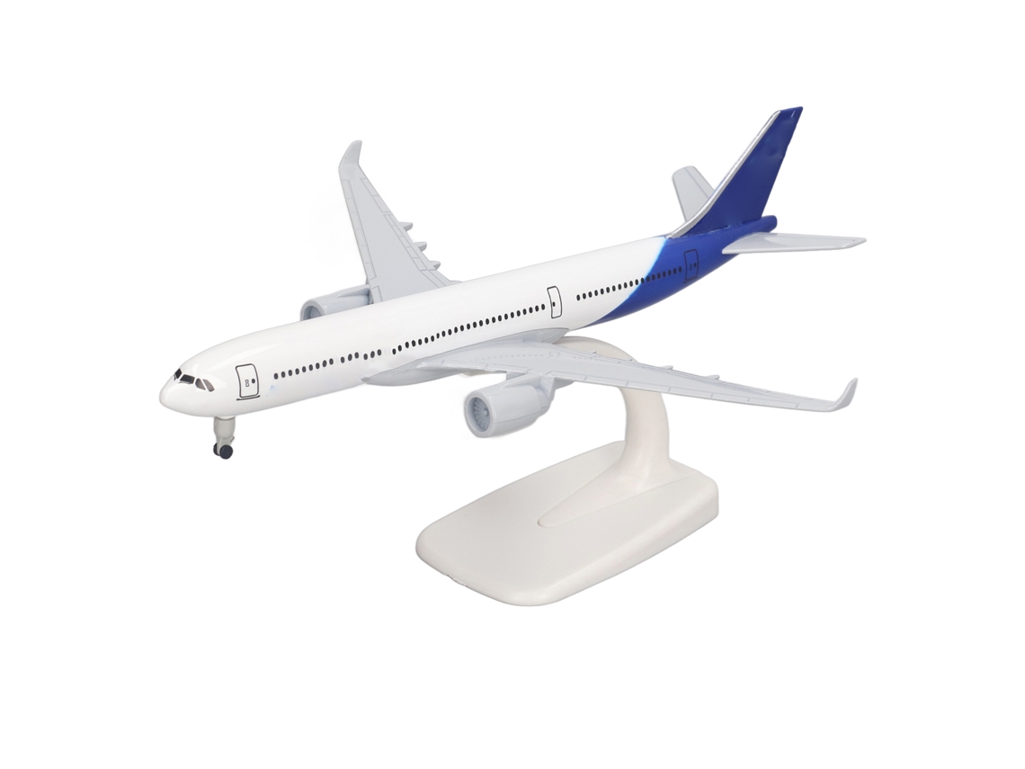 -modelo De Avión A330 De Aleación Simulación Alta Con Base Para Decoración Y Colección Hogar