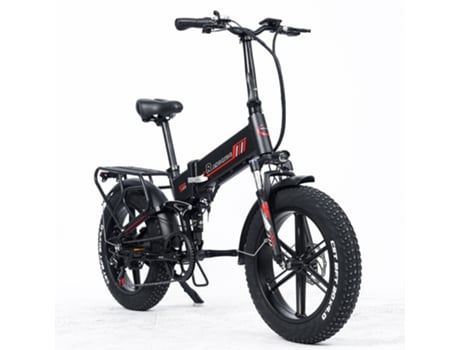 Bicicleta eléctrica plegable RANDRIDE YX20M 1000W/17Ah Suspensión total Ruedas de magnesio