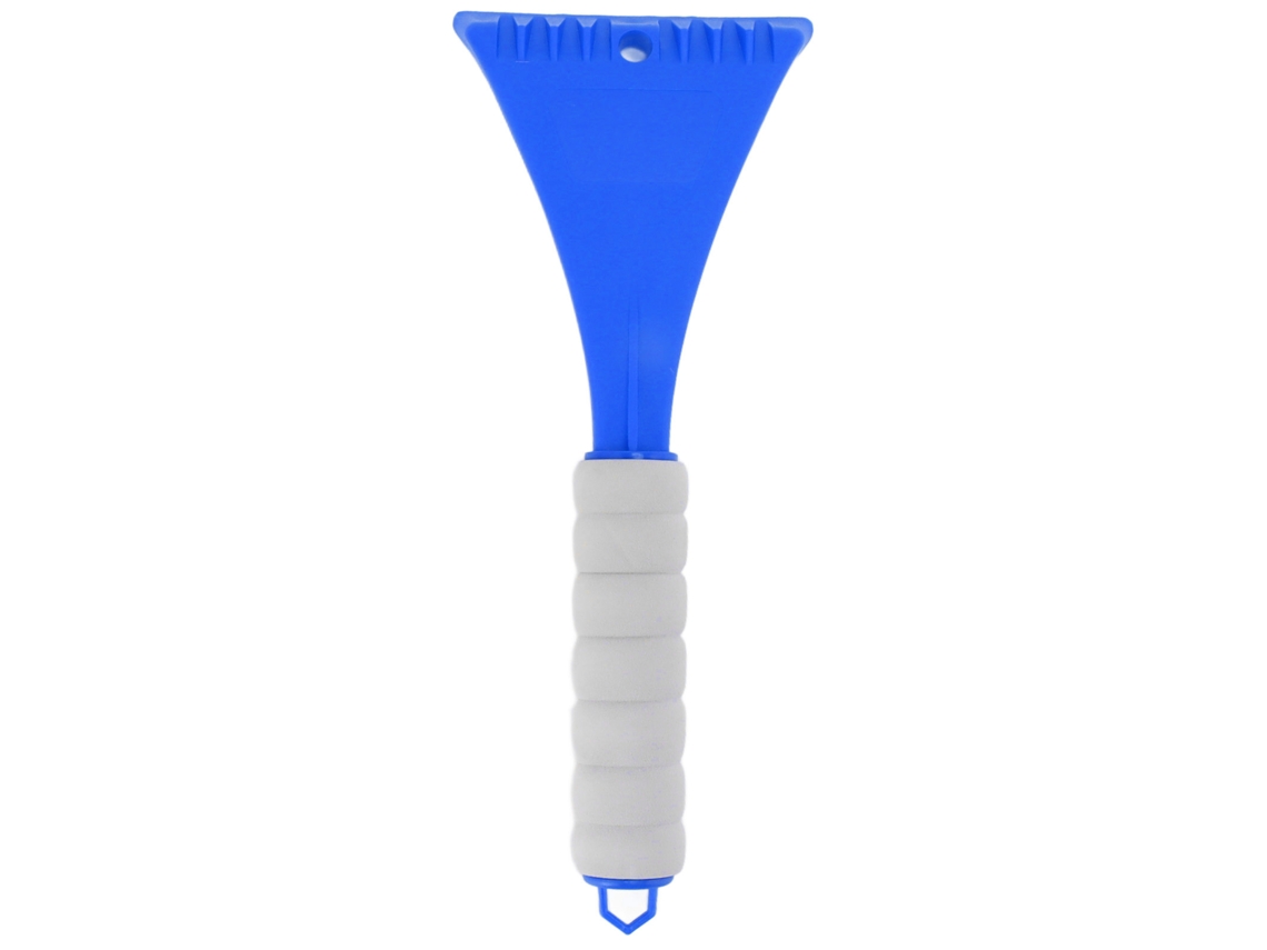 Pala Para Nieve De Coche, Rascador De Hielo Portátil Con Mango Ergonómico, Bordes Redondeados De Eva, Azul