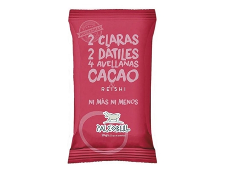 Barrita Energética Paleobull Cacau 50 Gr