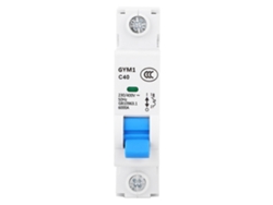 Yncm2026-4 Pcs Interruptor De Circuito Miniatura Gym1-dz47s 1p 40a 230vac Ip20