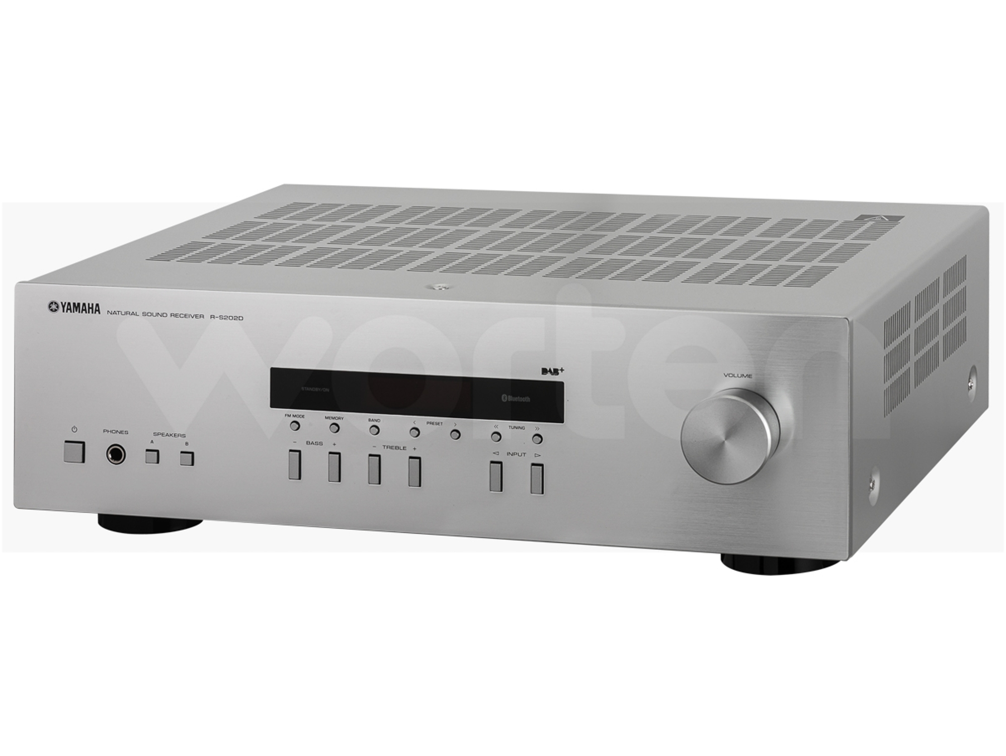 Amplificador Estéreo YAMAHA R-S2020D (2 Canales - Plateado)