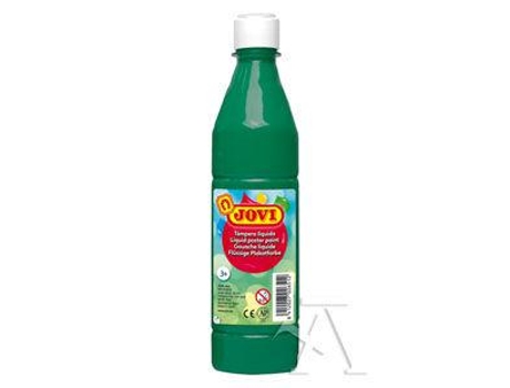 Bote Tempera Liquida Jovi 500Ml Verde Oscuro