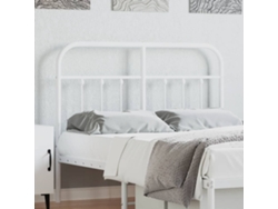 Cabecero De Metal Blanco 120 Cm