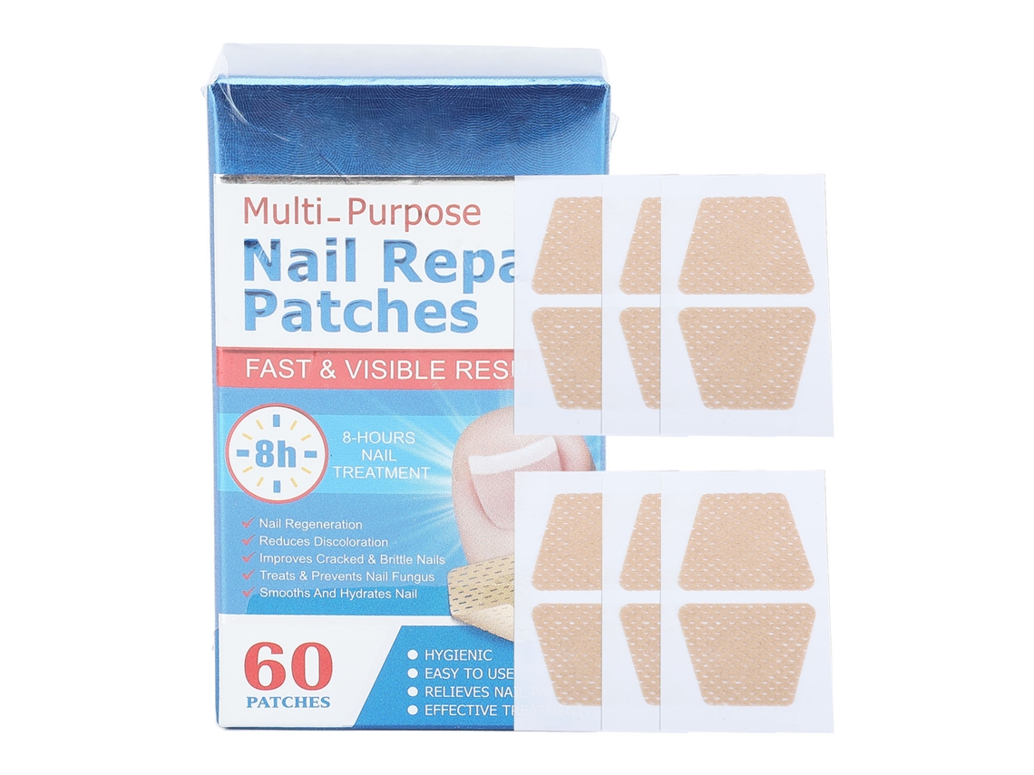60 parches para reparar uñas sin dolor durante la manicura