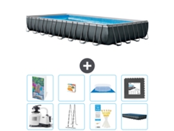 Intex Piscina Ultra Xtr Retangular - 975x488x132 Cm - 9-peças S525