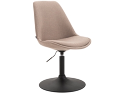 Silla de comedor en tejido CLP Maverick gris/negro