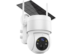 Cámara Solar Wifi Exterior Cámaras De 4mp Ip De Vigilancia Sin Filtro Con Panel De Detección Pir