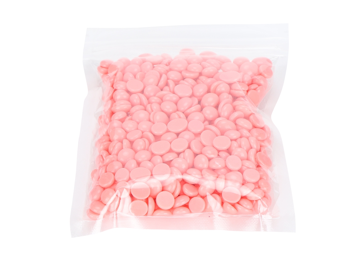Cera Depilatoria Profesional Unisex Perlas Para Cuerpo Rostro Brazos Piernas 50g Rosa