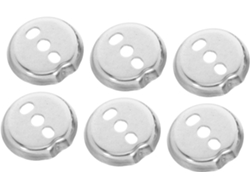 Juego de 6 bases para toalleros y portarrollos de papel higiénico, accesorios de baño multifuncionales de Gokoco