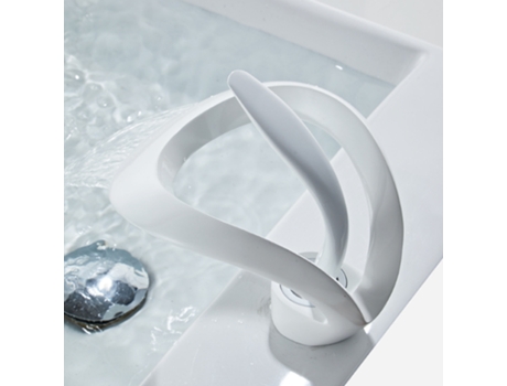Grifo de Lavabo Cobre de Toque Creativo Creativo Caliente y Frío