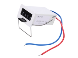 Contador de pulsos electromagnético McF-4, máquina de corte y soldadura ultrasónica, 1,5 W, 24 V CC, 6 dígitos