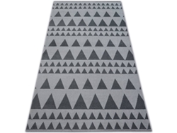 Alfombra DYWANY LUSZCZOW Sense Micro 81243 (Gris - 80 x 150 cm - Poliéster)