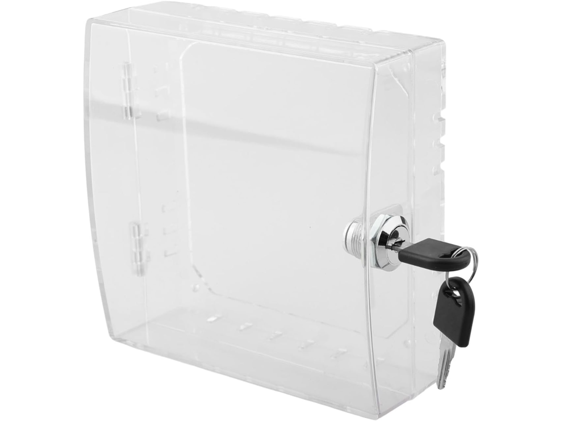 16 15 6 2 Protector De Termostato, Caja De Protección Mural Para Aire Acondicionado, X Cm Con Llaves,