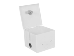 Caja De Enchufes Antirrobo, Impermeable Y Con Cerradura, Con Llaves, Protección Robusta Para Paredes.