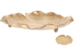Elegante Bandeja Joyas Soporte Anillos Forma Fabricada Aleación Chapada Fácil Limpiar Práctica Estilo Europeo
