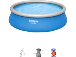 Piscina Hinchable BESTWAY 57289 (con Cartucho - 13807 L - 457x122cm)