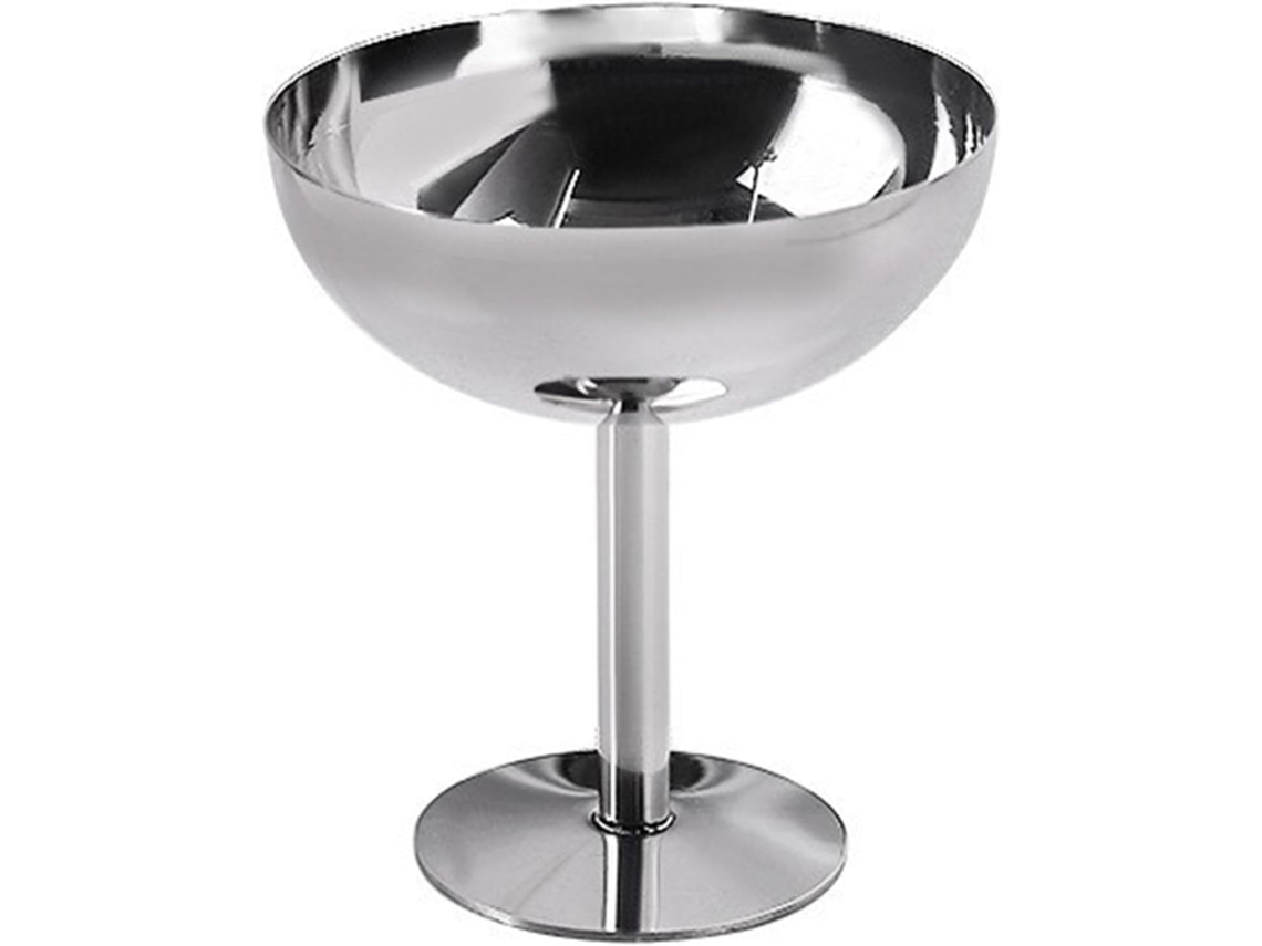 Vaso Adicional Para Servir Leche Helada Ergonómica, Acero Inoxidable 304 Apto Alimentario,