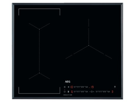 Placa Flex de Inducción AEG ILB63445FB (Eléctrica - 59 cm - Negro)