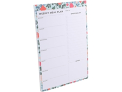 Cuaderno Magnético De 7 X 9 Pulgadas, Con Lista De Compras Desmontable