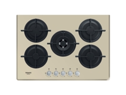 HAGD 72S/CH Champán Integrado 73 cm Encimera de gas 5 zona(s) HOTPOINT
