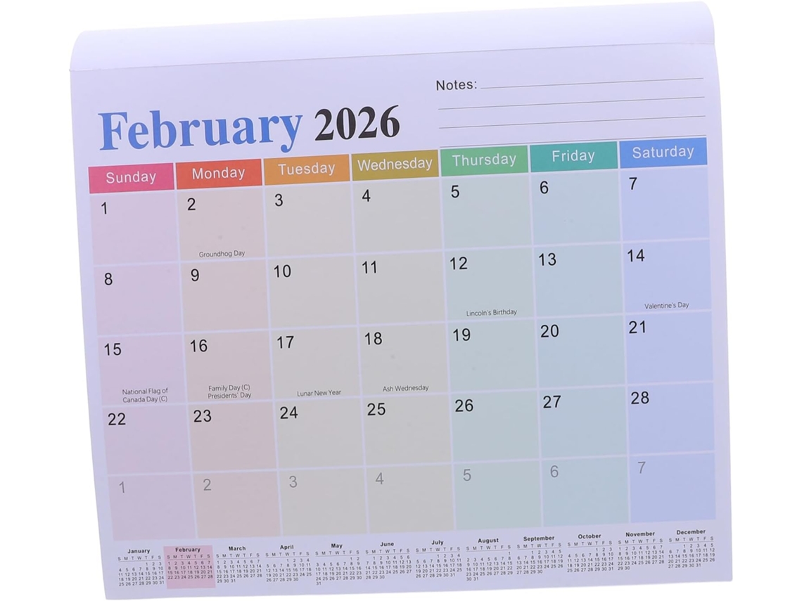 Calendario Magnético Mensual Para Refrigerador, Organizador Magnético Mensual Con Planificador Grande.
