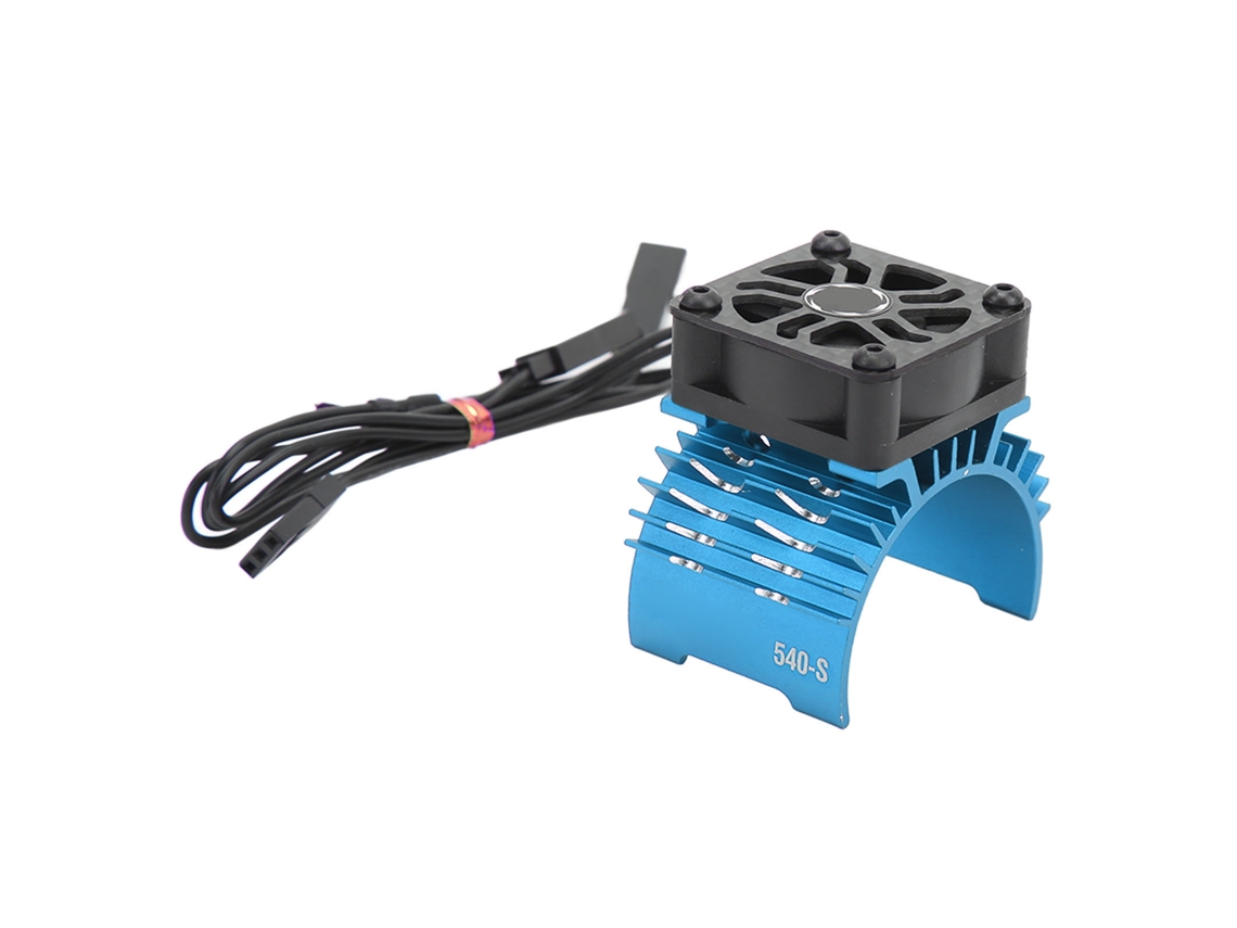 Ventilador De Refrigeración Para Motor Sin Escobillas De 8,4 V Y 28000 Rpm Para Coches Rc A Escala 1/8 Y 1/10 Con Gran Disipación De Calor - Azul