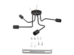 2026-lámpara Colgante Led Estilo Retro 110-240v 4xe27 Fixture Antiguo Para Estudio Café Bar Pasillo