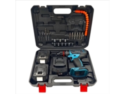 Kit de taladro industrial WD 07, taladro inalámbrico de 48 V con dos baterías y varios accesorios. Tienda Uuzeit