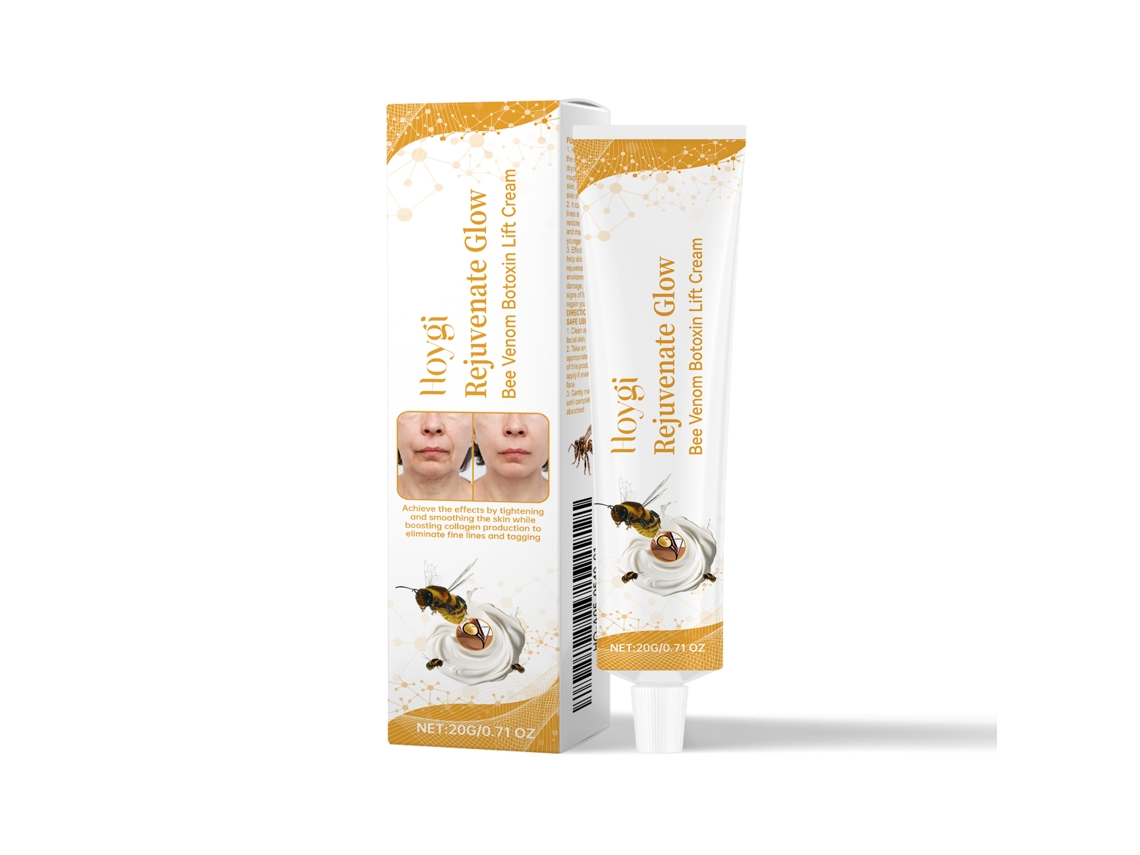 Crema antiarrugas con veneno de abeja, efecto Botox.