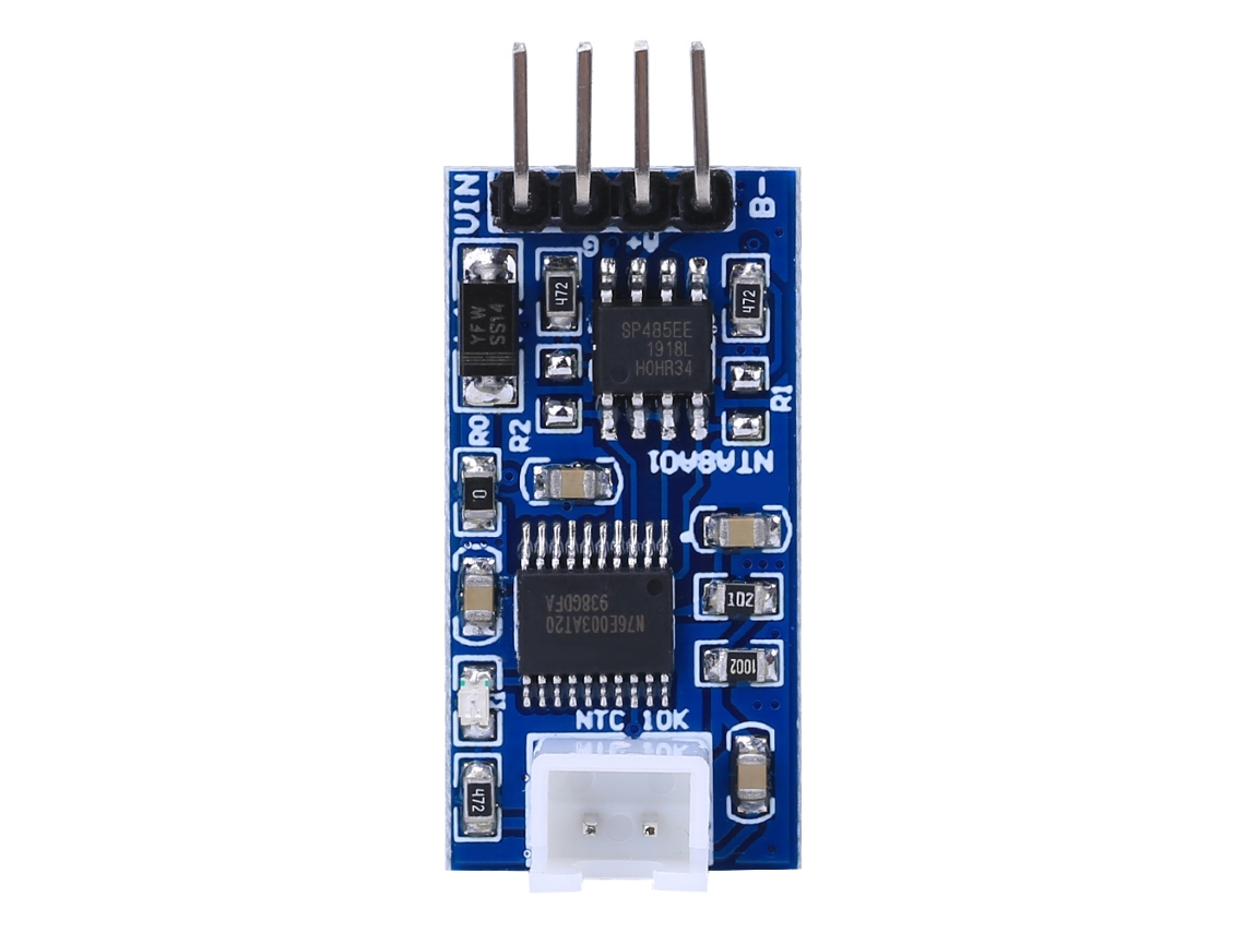 Módulo Sensor De Temperatura De Alta Precisión Ntc 10k 3950 Rs485 Nta8a01 -20°c A +125°c