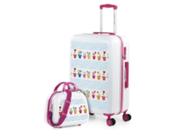 Juego de maletas Happy Jars de la marca AGATHA RUIZ DE LA PRADA (45 x 68 x 26 cm)