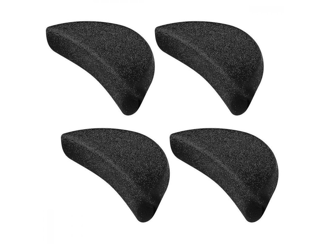2 Pares De Plantillas Unisex De Esponja Suave Para Zapatos, Talla 1 (negras) Healifty