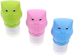 9pièces Frascos De Voyage Silicona Contenants Cosmétiques Recargables Azul Rosa Verde Pour