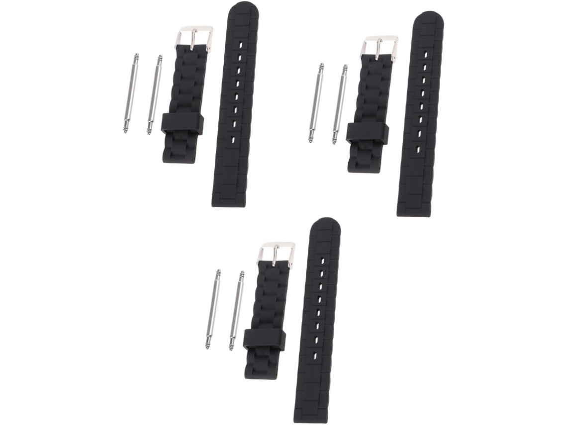 2 Correas De Repuesto De Silicona Para Relojes De Moda
