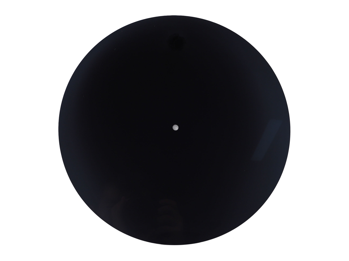 Alfombrilla Antiestática De Acrílico De 12 Pulgadas Para Tocadiscos De Vinilo: Reduce El Ruido Y Mejora La Calidad Del Sonido.