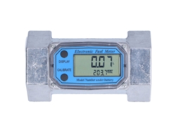 Medidor de flujo de turbina electrónico digital para combustible, agua, gas y aceite, 2 pulgadas, 2,3 V-3,3 V, LLW-50