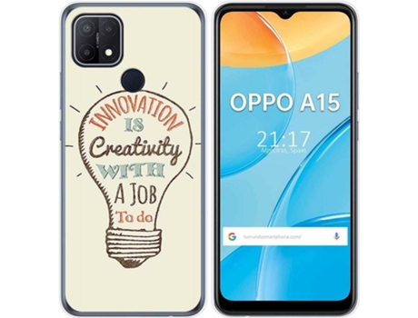Carcasa Oppo A15 TUMUNDOSMARTPHONE Creativity Multicolor