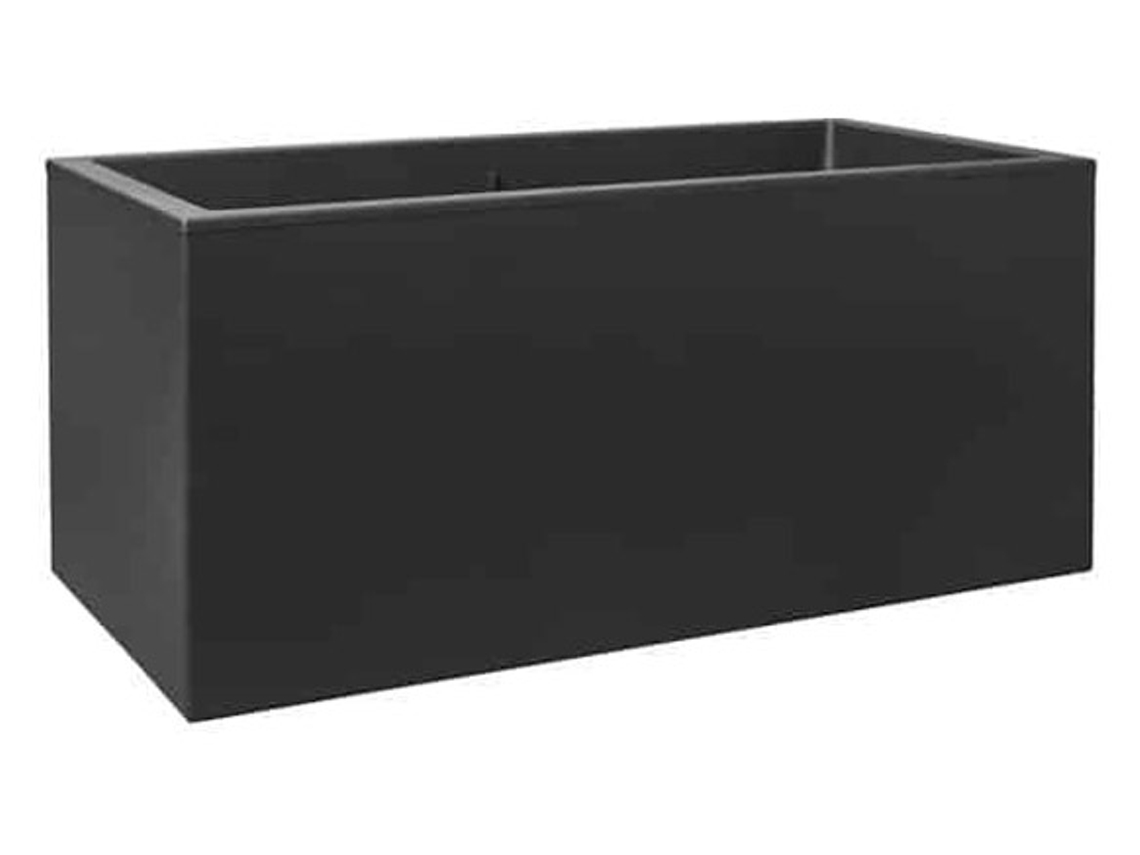 Jardinera ELHO Rectangular Vivo Negra