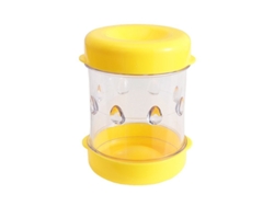 Rebbe-perforador De Huevos Linjou Separador de Huevos Pocha de Huevos Pan 2 Piezas Amarillo